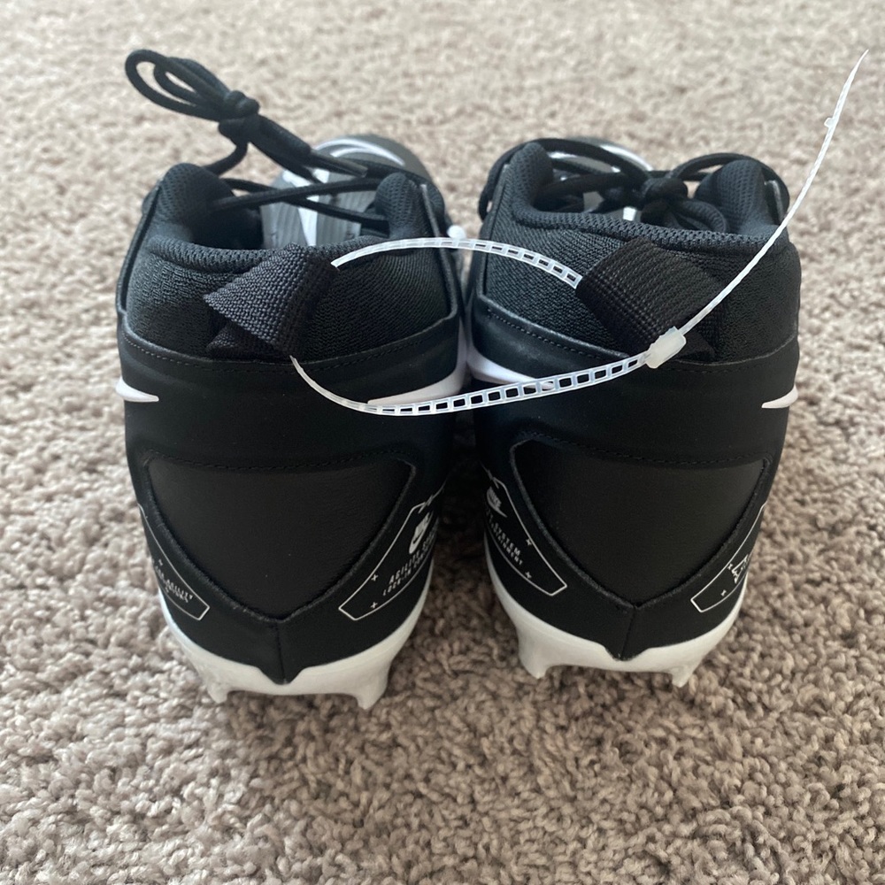 Nike Alpha Menace Detachable Football Black Cleats DR5662-001 Mens Size 13 Wide - Picture 2 of 7